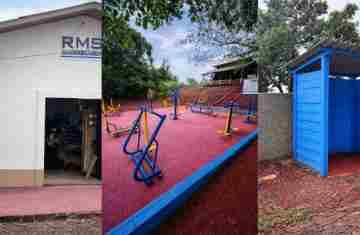 Campo Bonito - Comunidade da Vila Rural recebe melhorias em espaços públicos